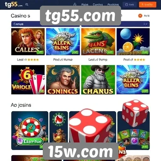Jogos de cassino online no tg55.com