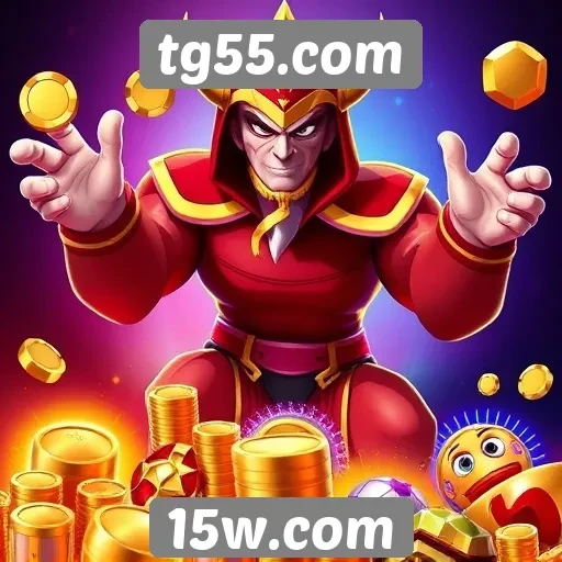 Variedade de jogos disponíveis no tg55.com
